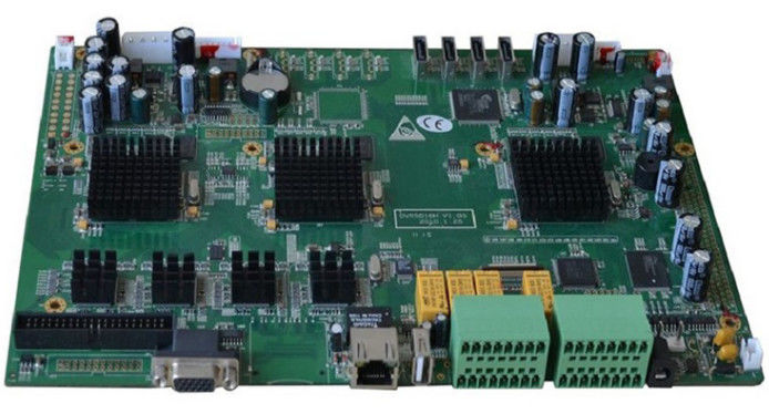 نمونه اولیه اجزای PCB مونتاژ 1.6mm 2layer Printed Circuit Board مونتاژ بدون سرب Rohs