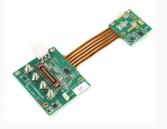 1/2 اونس پلی‌امید انعطاف‌پذیر PCB ساخت تخته PI مواد سفید زرد ماسک لحیم‌کاری مقاومت