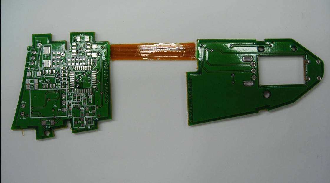 2 لایه 1.0 اونس آلومینیوم فلیکس PCB ساخت و ساز تولید کننده غوطه ور شدن طلا Halogen Free UL