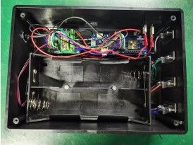 خدمات مونتاژ جعبه PCB برای سیستم کنترل آب 22awg کابل های هسته جامد