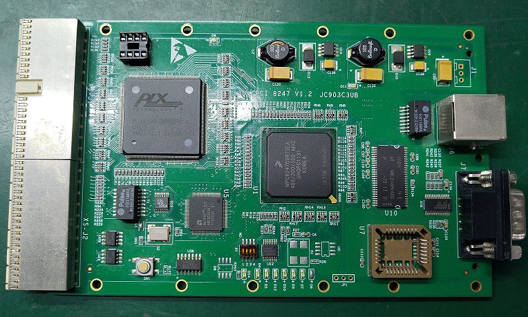 مونتاژ PCB با نصب سطحی مطابق با استاندارد Rohs با اندازه 1L تا 32L به ابعاد 1200*400 میلی‌متر