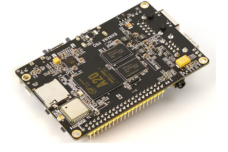 تولید کننده برد مونتاژ Smt Smd Pcb، ماسک لحیم کاری آبی، حداکثر اندازه پنل 400mmx1200mm