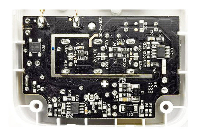 مونتاژ PCBA BGA با صفحه نمایش ابریشمی سیاه SMT PCB FR-4 ROHS UL ISO9001 2015