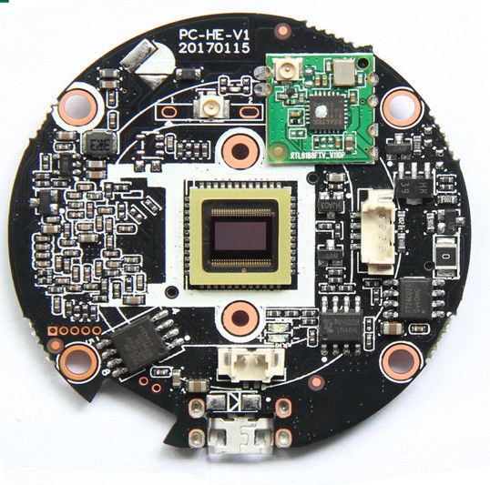 مونتاژ برد مدار چاپی Pwa طراحی PCB پزشکی چند لایه دو رو 75 میلی متر X 28 میلی متر X 5 میلی متر