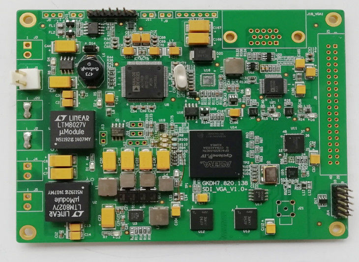 فرآیند مونتاژ PCB دو طرفه HASL ENIG OSP صفحه مدار انرژی جدید با استاندوف