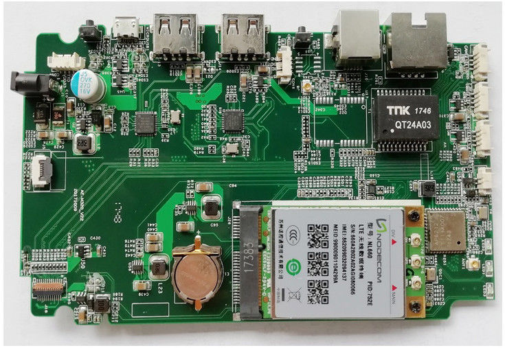 FR-4 PCB مونتاژ IPC کلاس 2 یا 3 استاندارد 5 لایه 4 میلی لیتر خط Quickturn PCB
