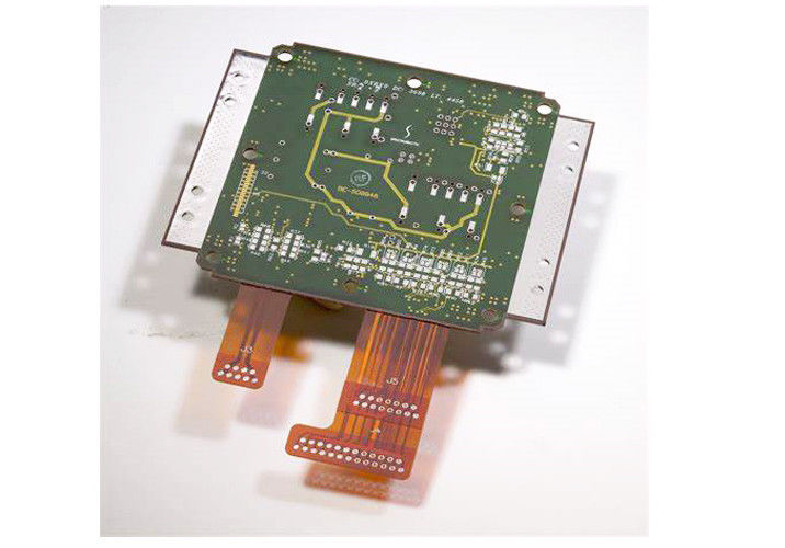 مجموعه PCB حجم کم چرخش سریع PCB ساخت سریع سخت انعطاف پذیر کلید FR-4 4 لایه