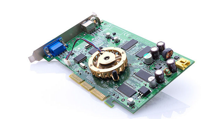 برد مدار الکترونیکی Pcba ابریشمی سبز مونتاژ PCB کلید در دست ENIG 2U طلای غوطه وری IPC کلاس II/ III