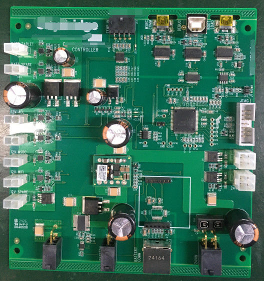 مونتاژ برد مدار چاپی 4 لایه برای صنعت انجام شده تست ICT و عملکردی