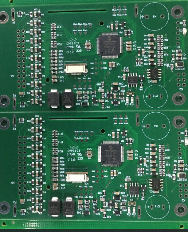 مونتاژ برد رابط مونتاژ PCB کنترل اتوماسیون صنعتی 1L-32L با مس 0.3OZ-10OZ