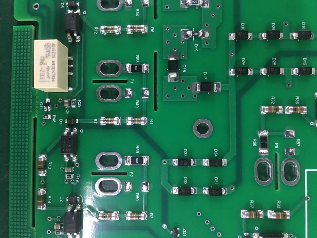 مونتاژ برد رابط مونتاژ PCB کنترل اتوماسیون صنعتی 1L-32L با مس 0.3OZ-10OZ