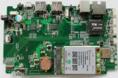 مونتاژ PCB ماژول بلوتوث سفارشی با ماسک سولدر آبی ساخته شده در کابمودیا و بدون تعرفه آمریکایی
