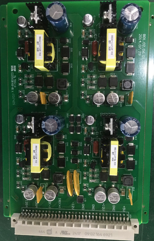 PCBA صفحه مدار الکترونیک 94v0 خط مونتاژ PCB ضخامت 0.4mm-3mm مس 2OZ تولید