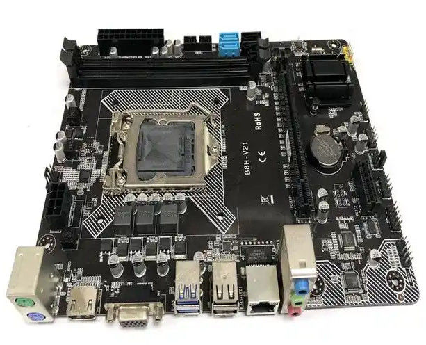 برد مدار چاپی مبتنی بر فلز FR4 ROHS ISO9001 SMT برای تولید برد PCB برای کنترل صنعتی امنیتی