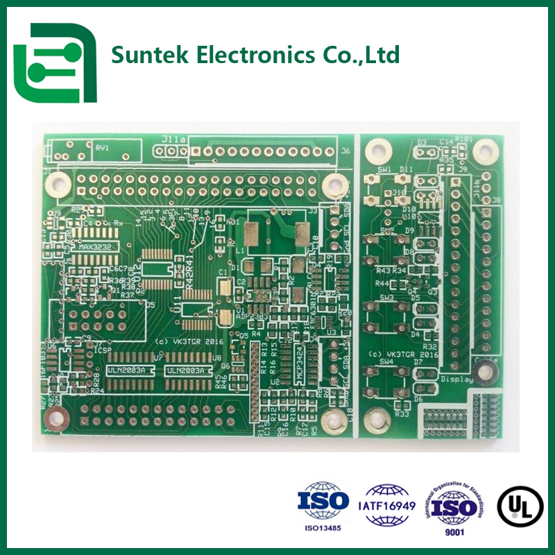 مونتاژ PCB آلومینیومی چند لایه ENIG OEM / ODM سازگار با RoHS تست 100٪ E-Test AOI