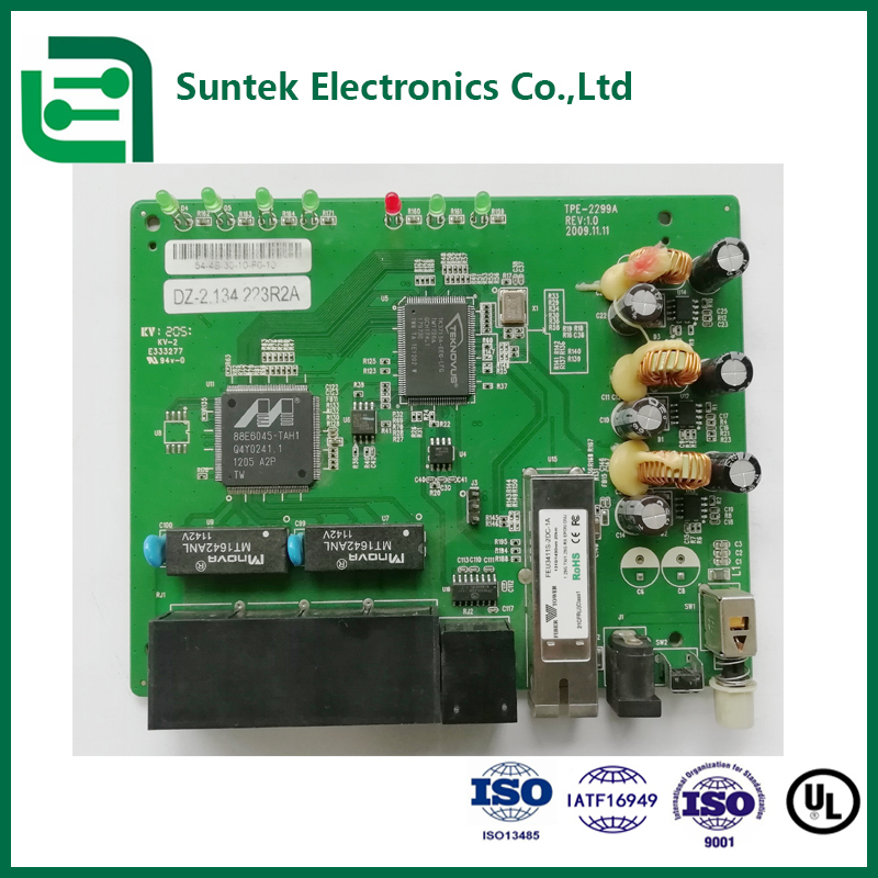 مونتاژ PCB SMT چند لایه نمونه اولیه ENIG سرب یا بدون سرب RoHS ISO9001 ISO13485　