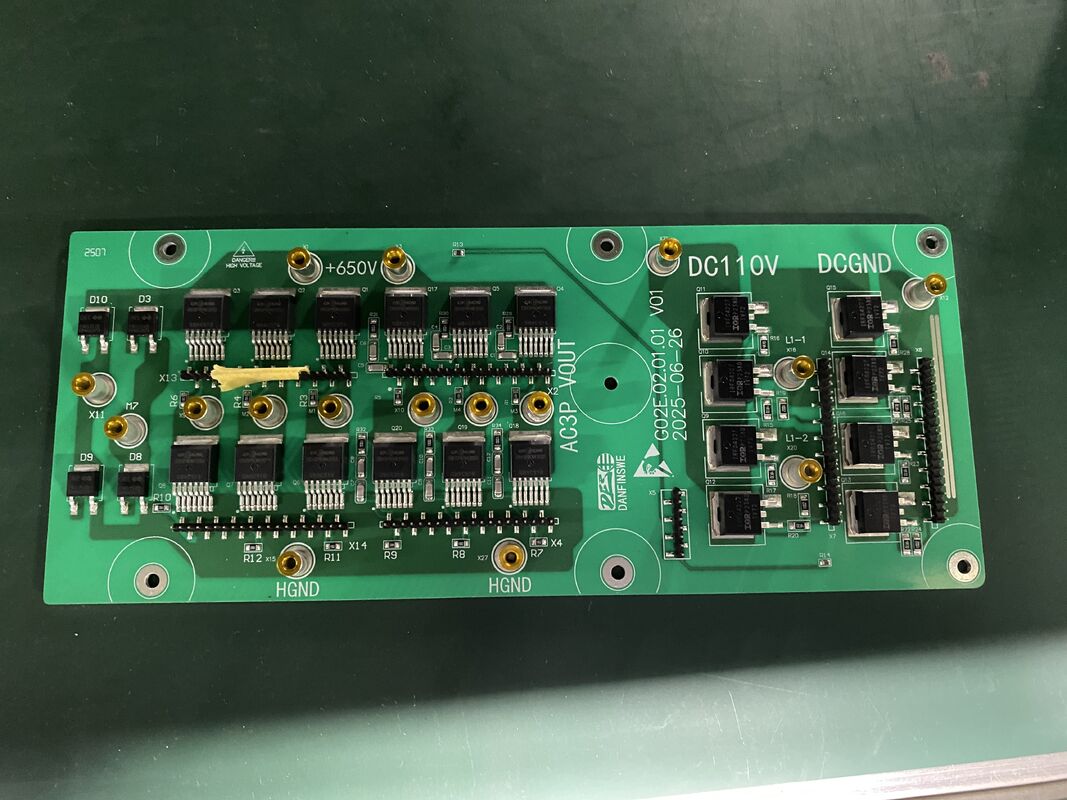 خدمات مونتاژ و تست برد مدار چاپی EMS PCBA با ماسک لحیم سفید، پر کردن سوراخ لیزری