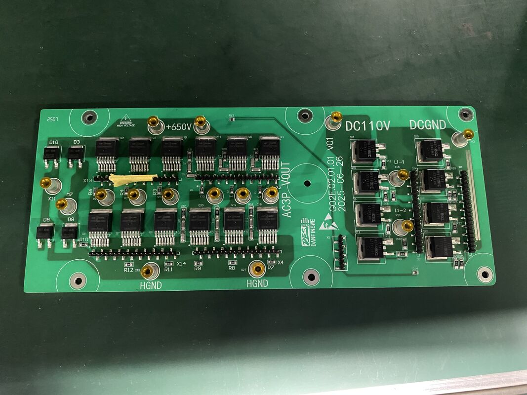 خدمات مونتاژ و تست برد مدار چاپی EMS PCBA با ماسک لحیم سفید، پر کردن سوراخ لیزری