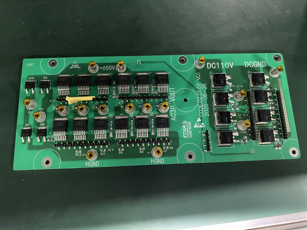 خدمات مونتاژ و تست برد مدار چاپی EMS PCBA با ماسک لحیم سفید، پر کردن سوراخ لیزری
