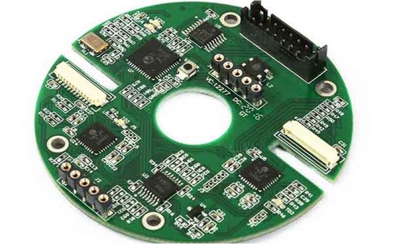 8 لایه PCB مونتاژ با IPC کلاس 2 یا 3 کیفیت و 0.10 میلی متر حداقل قطر سوراخ