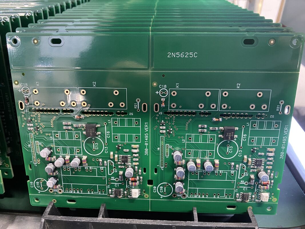 حداکثر ضخامت T بیشتر از 4.5mm مجمع PCB صنعتی ارائه ظرفیت های مونتاژ برای بوردهای مدار چاپی سنگین