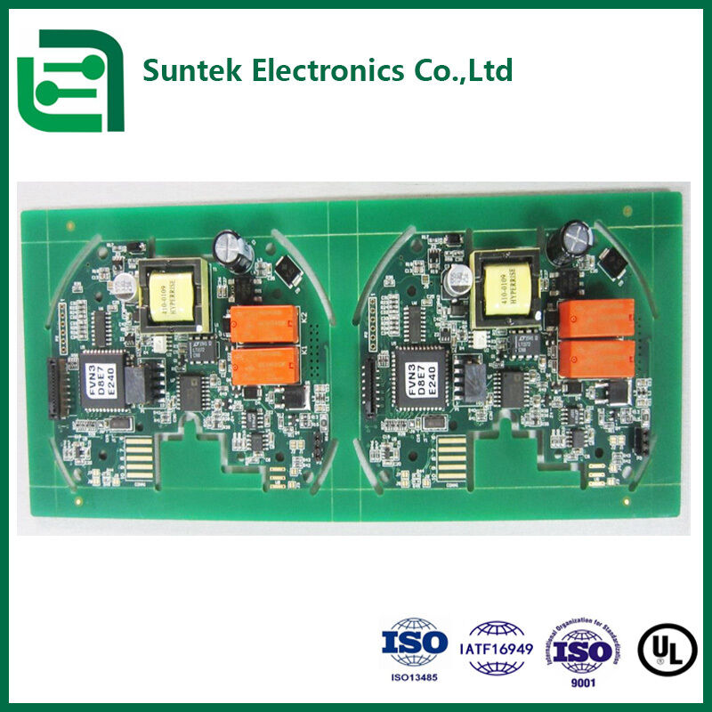 مونتاژ PCB چند لایه با گواهینامه ISO9001 با چرخش سریع با قطعات SMT 0201 و تولید قطعات BGA