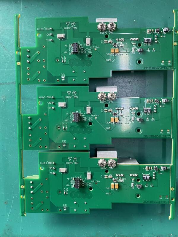 ماسک سولدر سبز EMS PCBA 400mm 1200mm Max Board Size سرویس تولید صفحه مدار