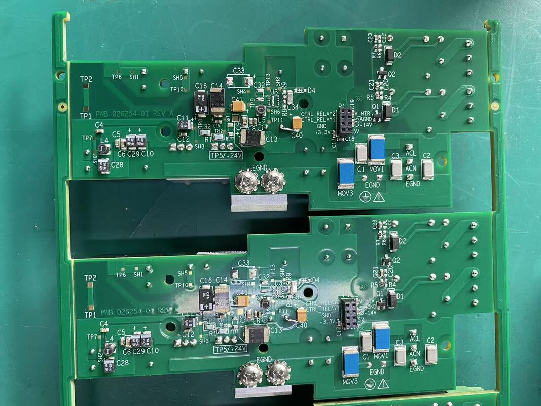 ماسک سولدر سبز EMS PCBA 400mm 1200mm Max Board Size سرویس تولید صفحه مدار