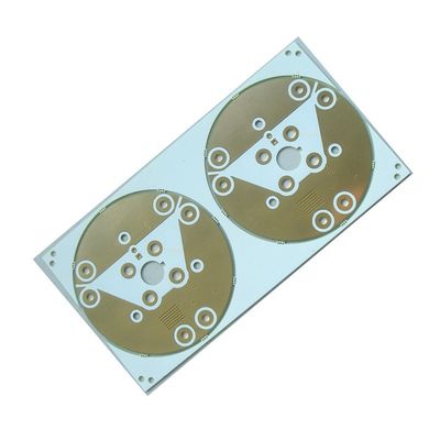 برد مدار چاپی آلومینیومی پایه LED ROHS SMT طراحی طلای غوطه وری DIY ساخت