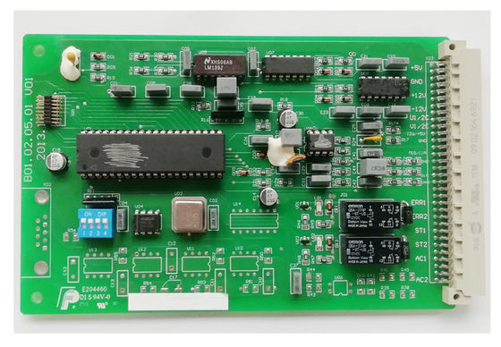 EMs PCB مونتاژ سریع Turnaround PCB قطعات خودرو ENIG 0.1mm فضا