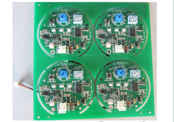 پنروک LED Light PCB Board با 4 لایه و ضخامت 0.4mm-3mm