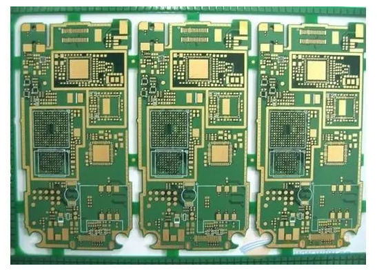 مونتاژ PCB با طلای غوطه وری برای مواد ساخت RCC به اندازه سوراخ 0.2 میلی متر 8 میل دست می یابد
