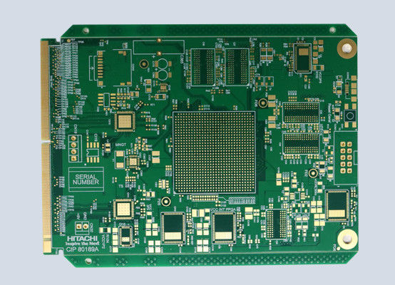 ENIG PCB مونتاژ برای RCC ساخت و ساز مواد به دست آوردن 0.2mm 8mil دقیقه سوراخ