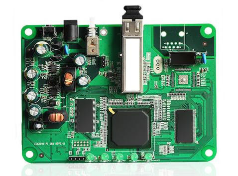 تولید کننده قراردادی مونتاژ PCB با خدمات یک مرحله ای، ابریشم سبز با ENIG 2U