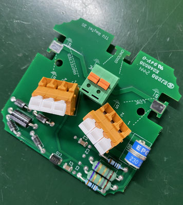 تجهیزات مخابراتی PCB های مس با LW / LS Min. 0.05mm و رنگ سیاه ابریشم