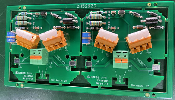 4 لایه ENIG سطح پایان PCB مدار بوردها برای برنامه های ارتباطی