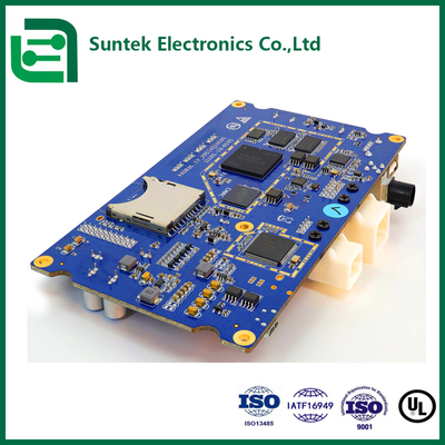 فابریکه ی PCBA کلید بسته طراحی الکترونیک ENIG بدون سرب HASL ISO9001 ISO13485 TS16949 UL E476377
