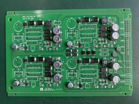 0.1mm Min. Line Width/Spacing Energy Protection PCB Assembly in Green Solder Mask for Long-Lasting Protection